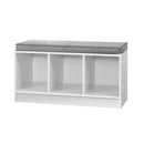 Artiss White Shoe Cabinet Shoes Organiser Storage Rack Shelf