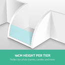 Artiss 5 Tier Corner Wall Floating Shelf Mount Display Bookshelf CD Storage Rack