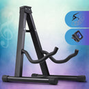 Alpha Folding Guitar Stand Electric Acoustic Bass  Floor Rack Holder Capo Tuner