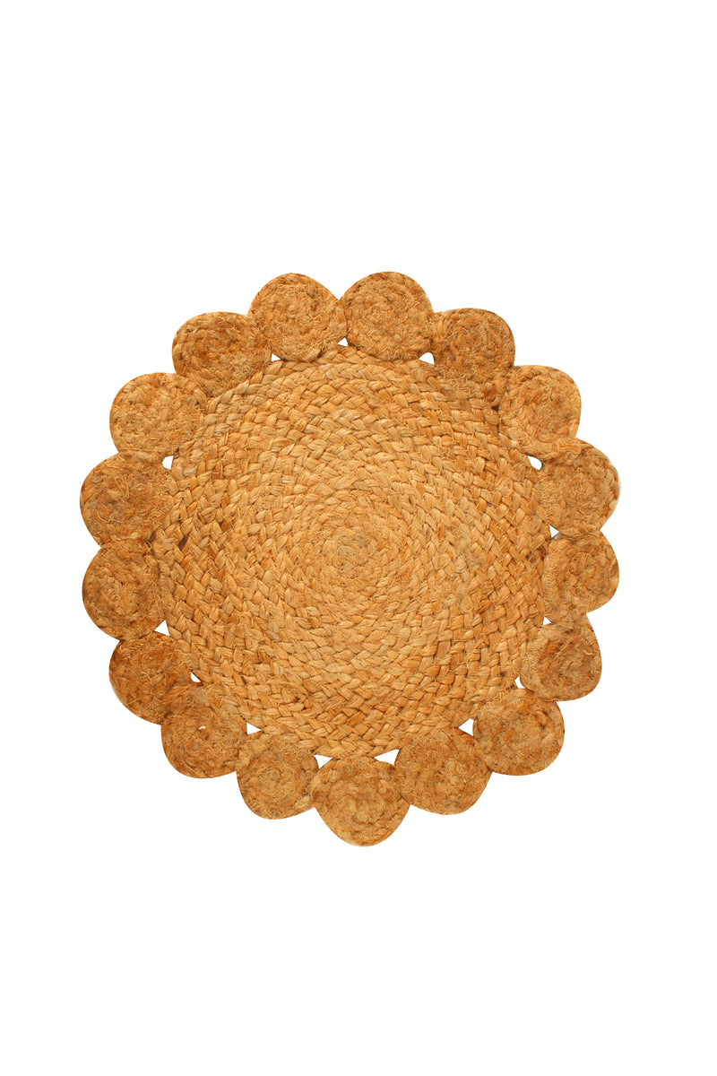 BRIANNE SET OF 4 JUTE PLACEMATS 35CM