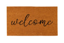 SCRIPT WELCOME COIR DOORMAT 70 X 40 CM
