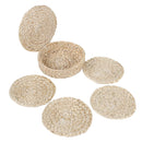 S4 KATI JUTE COASTERS 10CM