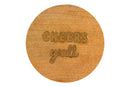 HARMONY MANGO WOOD S4 ROUND COASTERS 10 X 10 X 4CM