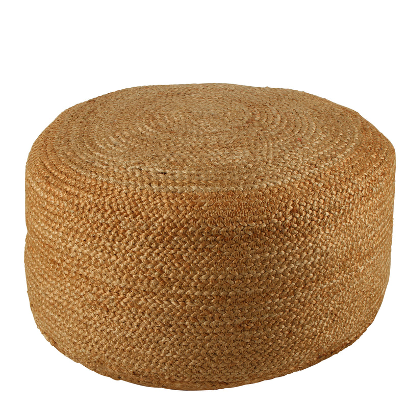 ALLIAH JUTE POUFF 44 X 34CM