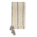 IZAR FAUX MOHAIR THROW WITH FRINGING 170 X 130CM