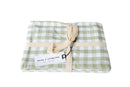 CYRILLA GINGHAM COTTON TEA TOWELS 2PACK 60 X 40CM