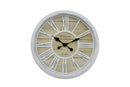 HOLBORN ROMAN NUMERAL CLOCK WHITE 52 X 52 X 6CM