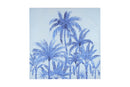 HARVEY PALM PARADISE PRINT STRETCHED CANVAS  80 X 80CM