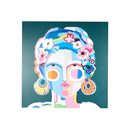 BOREDA GYPSY PORTRAIT PRINT CANVAS 90 X 90 CM