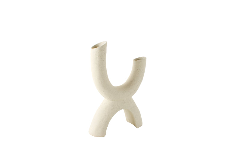 ADRIS ABSTRACT VASE 31 X 21 X 7.5 CM