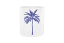 BELIZE BLUE PALM DOLOMITE POT 17 X 15 X 15CM HOLE W PLUG