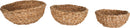 YEPPOON S3 SEAGRASS ROUND MINI BOWL LARGE 30 X 13CM