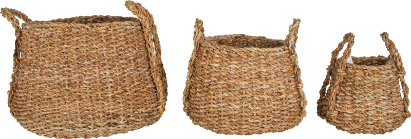 DENMARK S3 SEAGRASS DIM JHURI DESIGN SML 21 X 20 X 16CM