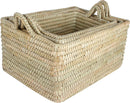 MACQUARIE TRAYS WITH HANDLES SET OF 4 PALM LEAF 40X30X20CM