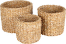 SUNSHINE S3 SEAGRASS ROUND MINI CYLINDER 25 X 20CM LGE