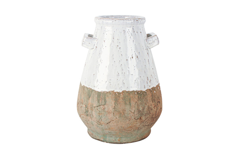 ZAFER TERRACOTTA  JUG VASE 30 X 21 X 21CM