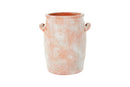 NOOR TERRACOTTA DISH JUG VASE 21 X 18 X 15CM