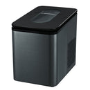 2.2L Ice Maker Portable Ice Cube Machine - Black