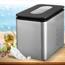 2.2L Ice Maker Portable Ice Cube Machine - Silver