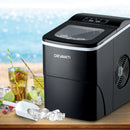 Devanti 2L Ice Maker Portable Ice Cube Machine - Black