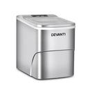 Devanti 2L Ice Maker Portable Ice Cube Machine - Silver