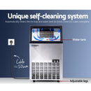 Devanti Commercial Ice Maker Machine Portable Ice Cube Tray Stainless Steel