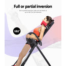 Everfit Inversion Table Gravity Tables Stretcher Inverter Foldable Home