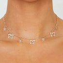 Butterfly Charm Gold Plated Necklace