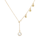 SHIAN STERLING SILVER GOLD PLATED NECKLACE