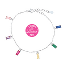 HAMPTON STERLING SILVER CHARM BRACELET