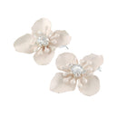 FLOWER PIERCED EARRINGS