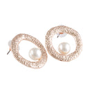 HAMMERED HOOP EARRINGS