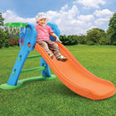 Kids Slide and Basketball Hoop
