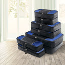 8PCS Luggage Organiser Suitcase Sets Travel Packing Cubes Pouch Bag