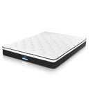 Giselle Bedding QUEEN Size Mattress Euro Top Bed Bonnell Spring Foam 21cm