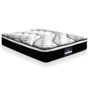 Giselle Bedding KING Mattress Bed Size Euro Top Pocket Spring Foam 32CM