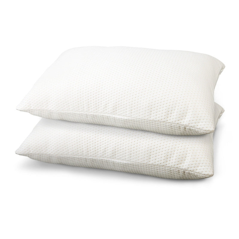 Giselle Bedding Memory Foam Pillow Shredded Twin Pack Pillows Home Hotel Soft