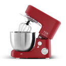Devanti Electric Stand Mixer 1200W Kitche Beater Cake Aid Whisk Bowl Hook Red
