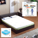 MEMORY FOAM COOL GEL MATTRESS TOPPER FOR QUEEN BED