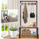 RUSTIC CLOTHES HANGER