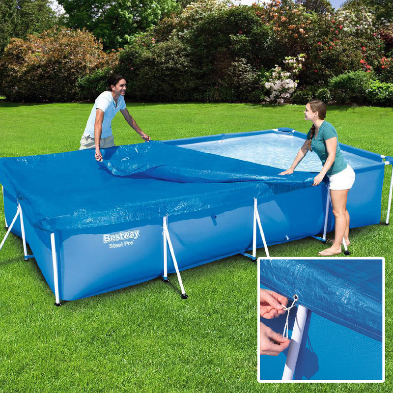BESTWAY POOL COVER FOR 4M X 2.11M ABOVE GROUND POOL