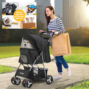 SMALL PET 4 WHEEL STROLLER