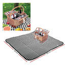 4 PERSON PICNIC BASKET SET