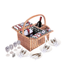 DELUXE 4 PERSON PICNIC BASKET SET