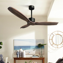 WOODEN BLADE CEILING FAN