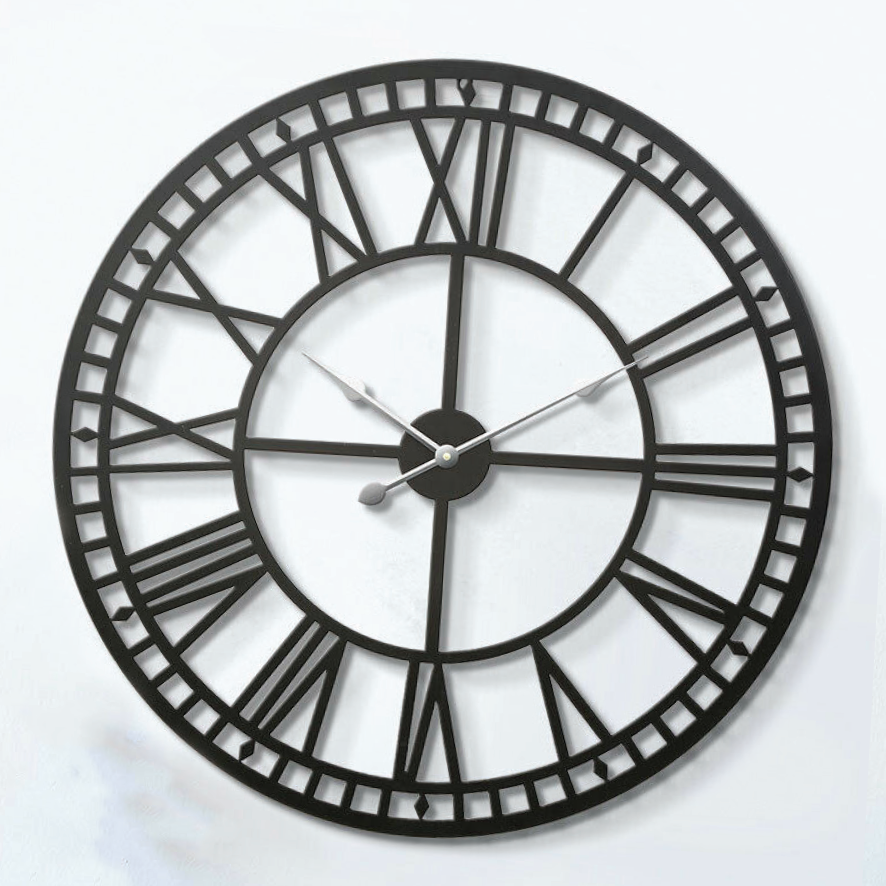 METAL WALL CLOCK