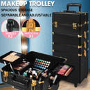 4 TIER MAKE UP TROLLEY SET