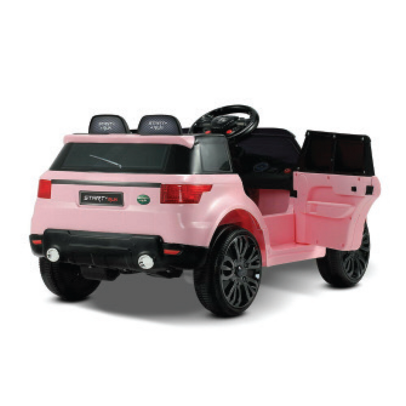 PINK ELECTRIC CAR