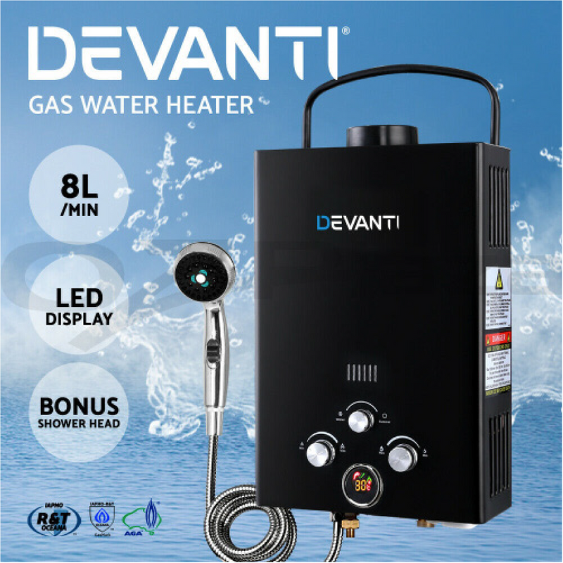 PORTABLE GAS HOT WATER HEATER