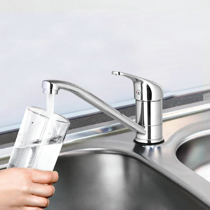 CHROME CEFITO BASIN MIXER TAP